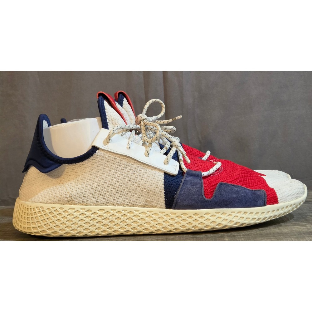 Adidas Tennis HU V2 Pharrell x Billionaire Boys Club Mens Size 12 Red White Blue